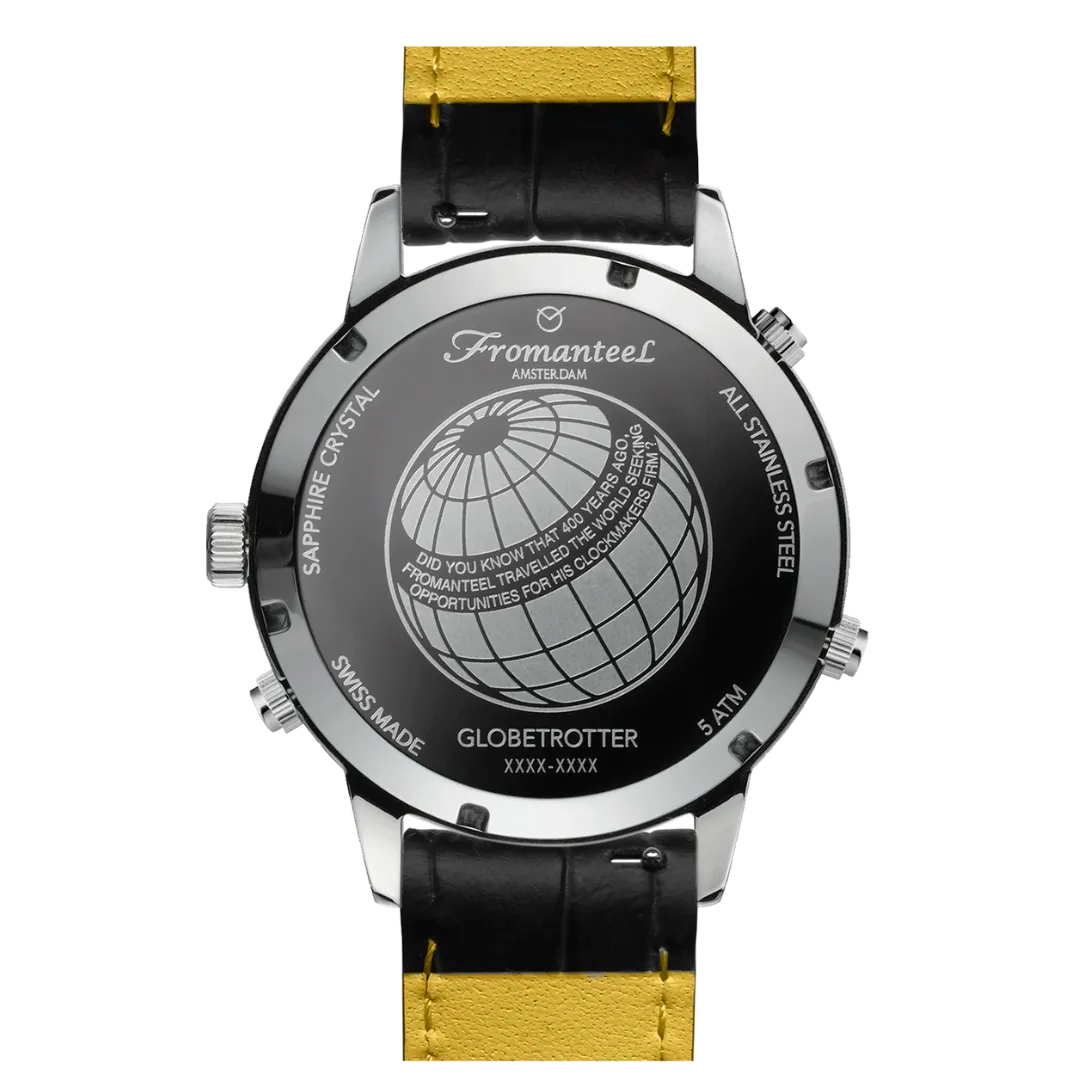 Globetrotter Moon Phase Black