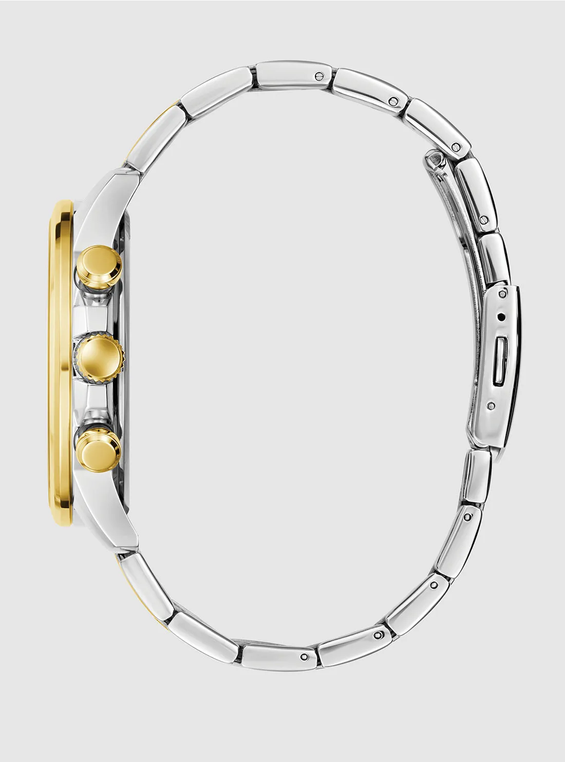 Gold Silver Green Dial Walker Watch