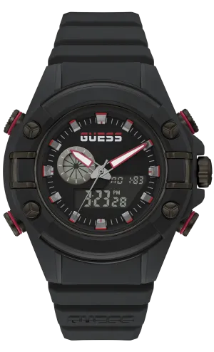 Guess Analog-Digital Black Dial Men's Watch - GW0269G3