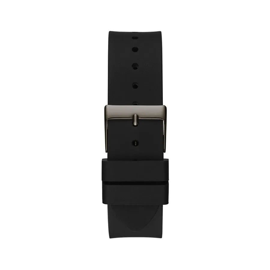 Guess Crush Black Silicon Strap Women's Watch W1223L4