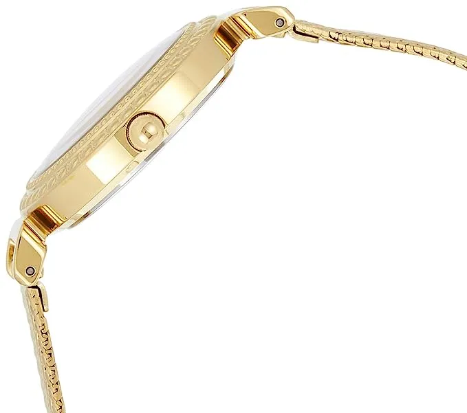 Guess Gold Analog White Dial Women's Watch W1152L2