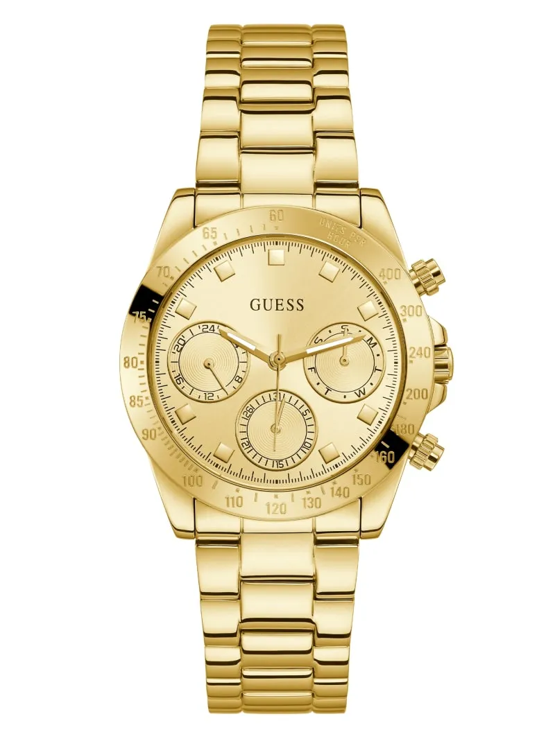 Guess GW0314L2 Gold-Tone Multifunction Watch