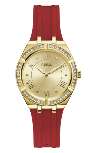 Guess Ladies Gold Analog Watch - GW0034L6