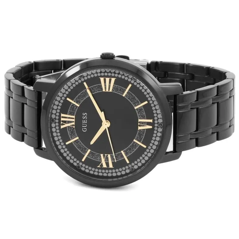 Guess Montauk Black Dial Men's Watch W0933L4