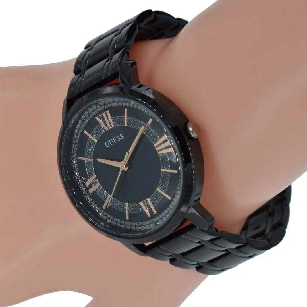Guess Montauk Black Dial Men's Watch W0933L4