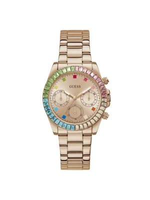 Guess Rose Gold Dial Women Analog Watch - GW0690L2