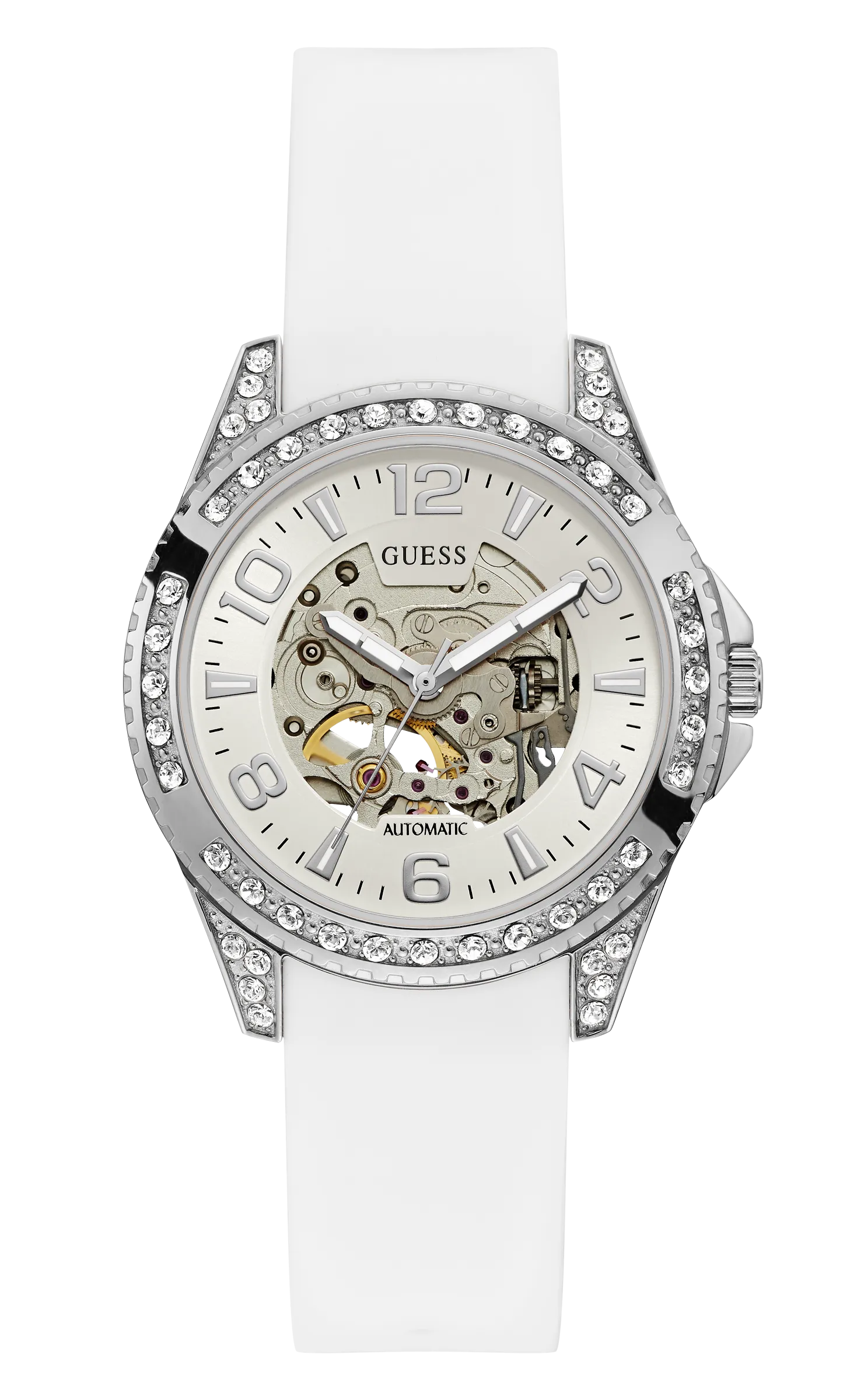 Guess Women Silver Dial Analog Watch - W1239L1
