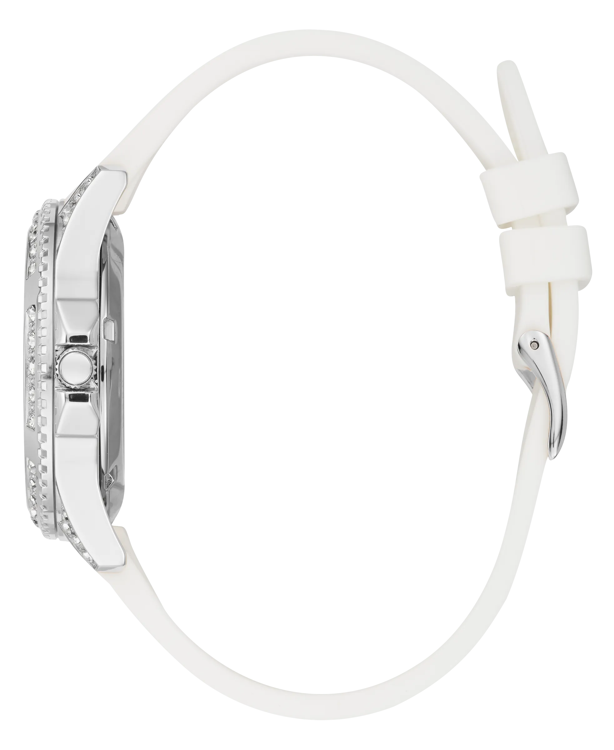 Guess Women Silver Dial Analog Watch - W1239L1