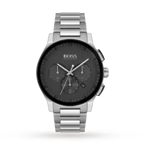 Hugo Boss Peak Silver Chronograph Men's Watch 1513762