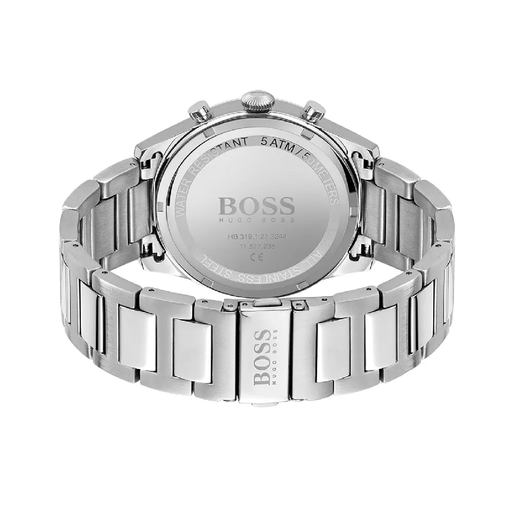 Hugo Boss Pioneer Green Dial Chronograph Men's Watch 1513868