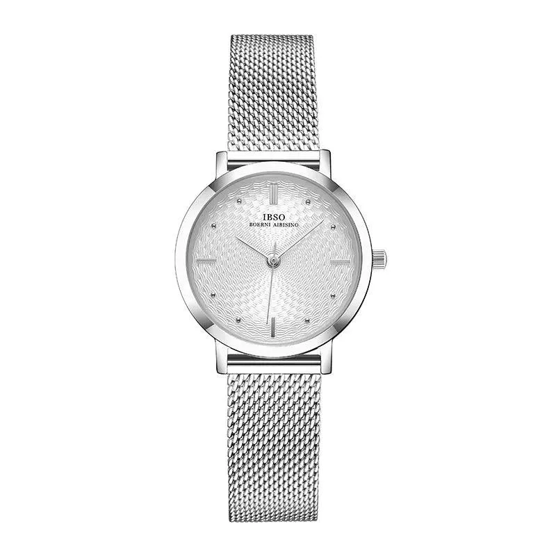 IBSO 36WA Geneva Mesh Bracelet Women Quartz Watches