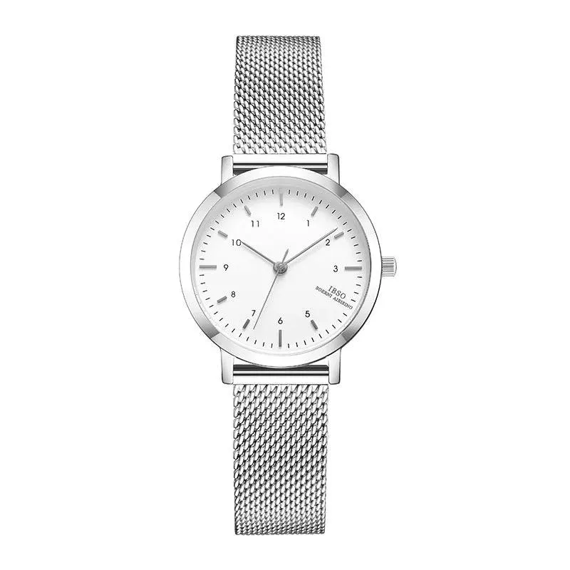 IBSO 36WA Geneva Mesh Bracelet Women Quartz Watches