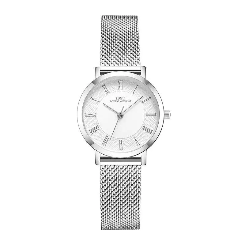 IBSO 36WA Geneva Mesh Bracelet Women Quartz Watches