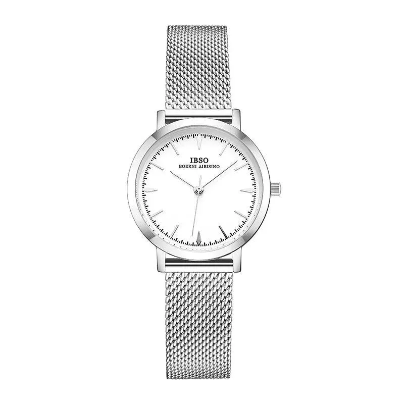 IBSO 36WA Geneva Mesh Bracelet Women Quartz Watches