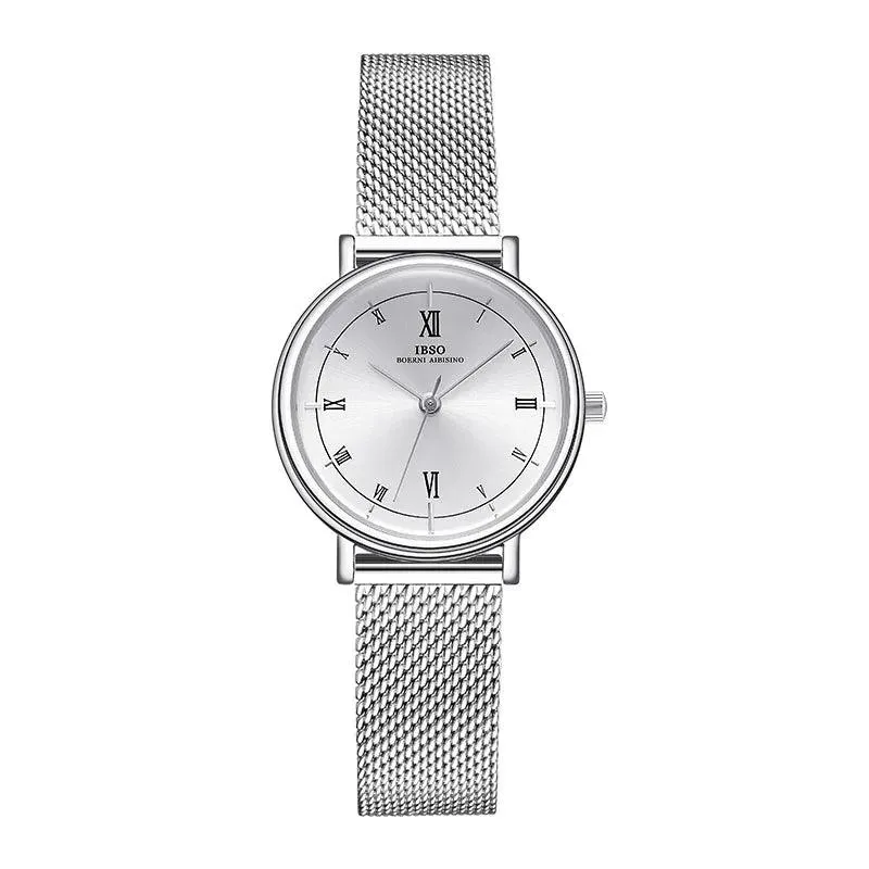IBSO 36WA Geneva Mesh Bracelet Women Quartz Watches