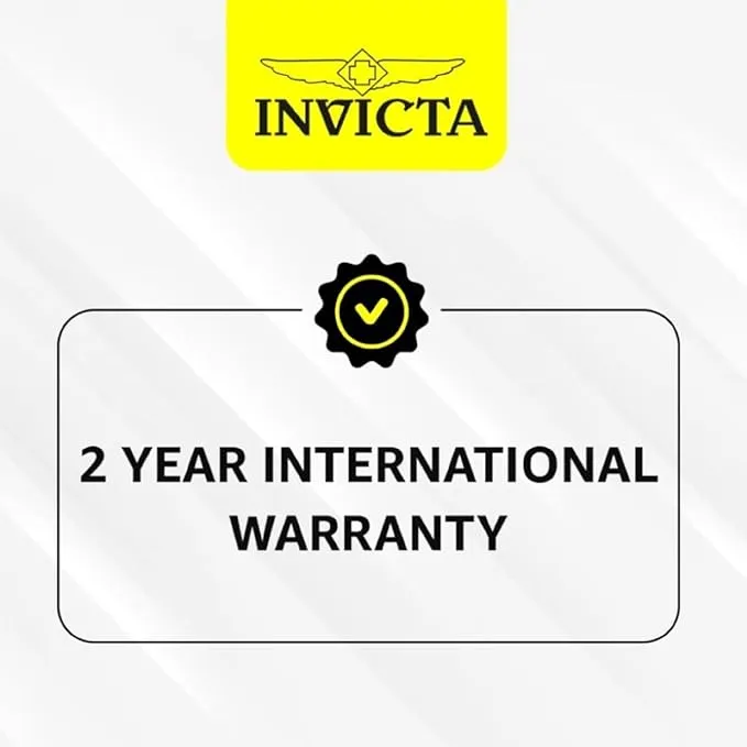 Invicta Stainless Steel Analogue Black Dial Men Watch-26970