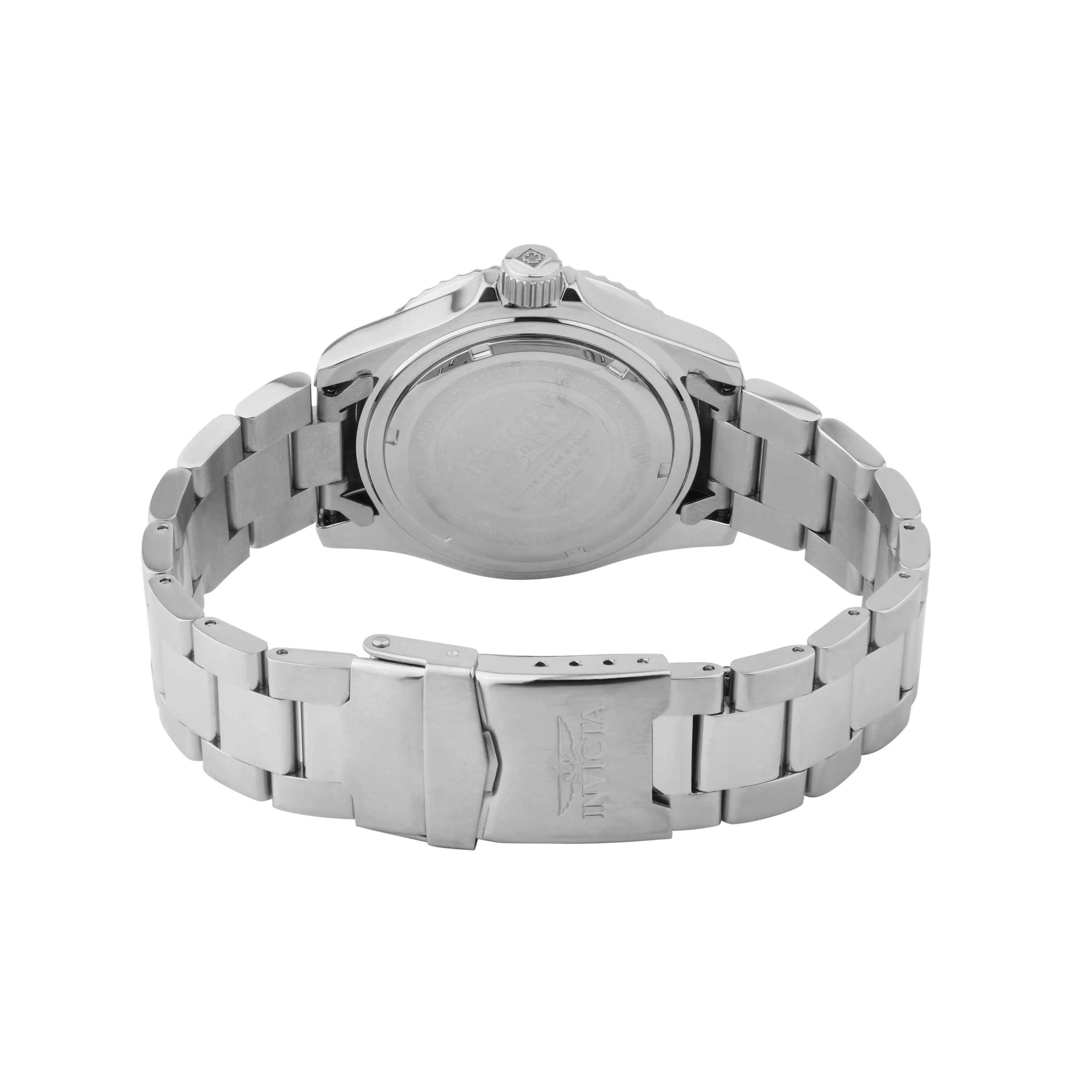 Invicta Stainless Steel Analogue Black Dial Men Watch-26970