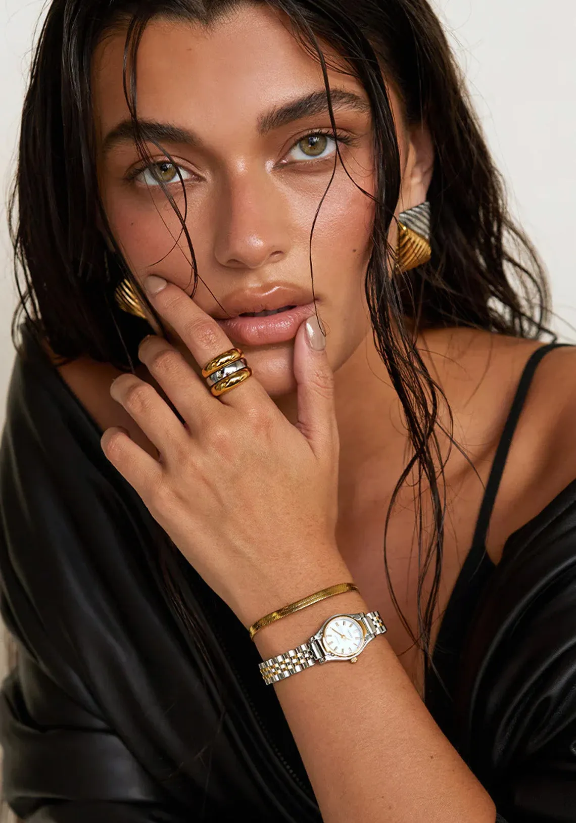 ISOBEL WATCH TWO TONE