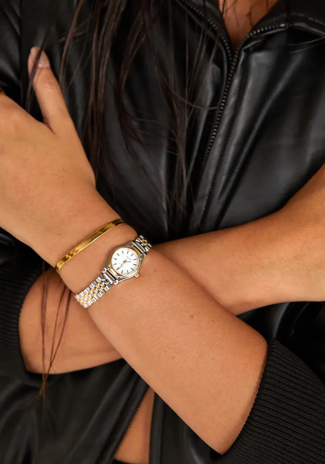 ISOBEL WATCH TWO TONE