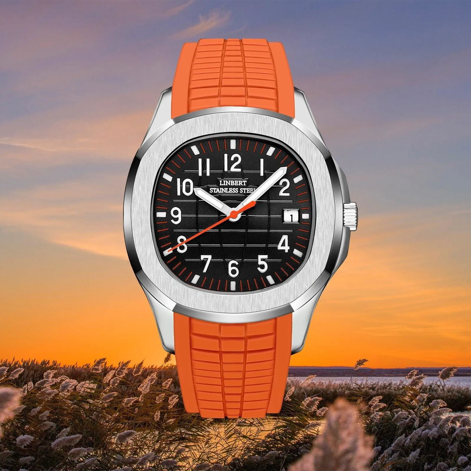 Linbert Aquanaut (Auto) Homage Watches