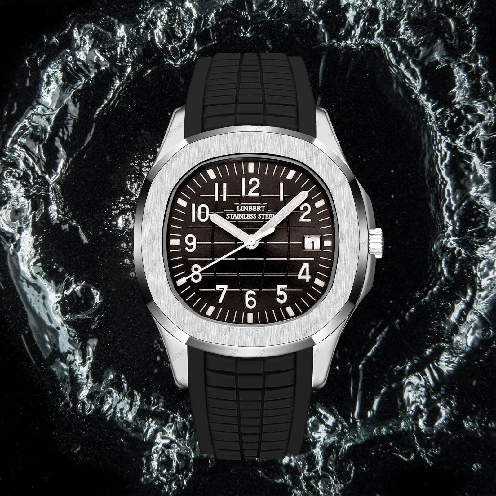 Linbert Aquanaut (Auto) Homage Watches