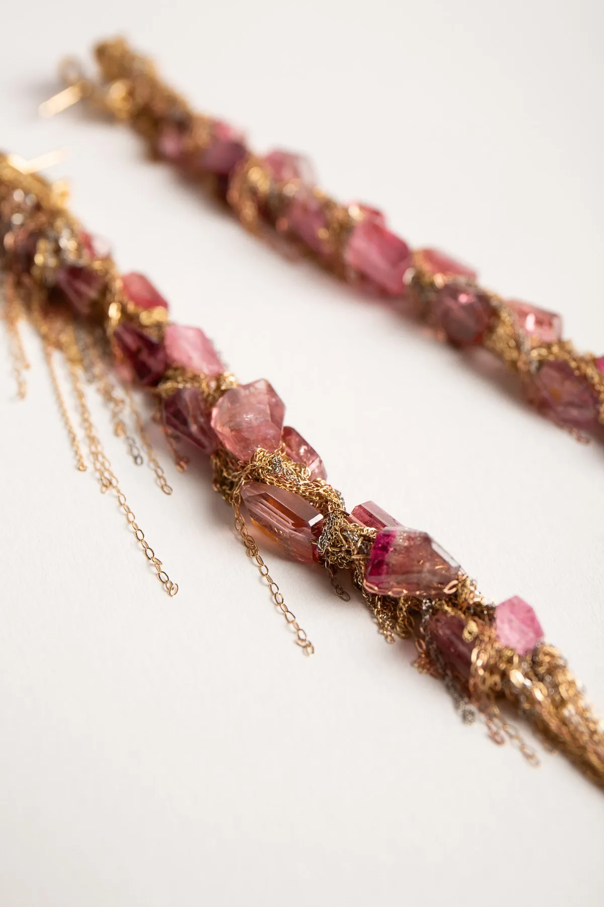 MARTIN BERNSTEIN | GOLD RUBY EARRINGS