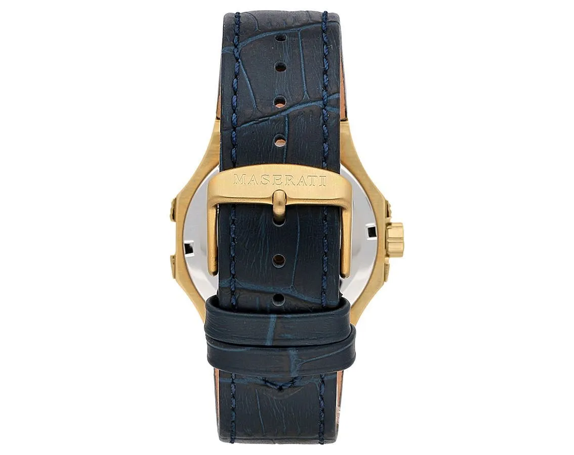 Maserati Potenza Blue Leather Men's Watch R8851108035