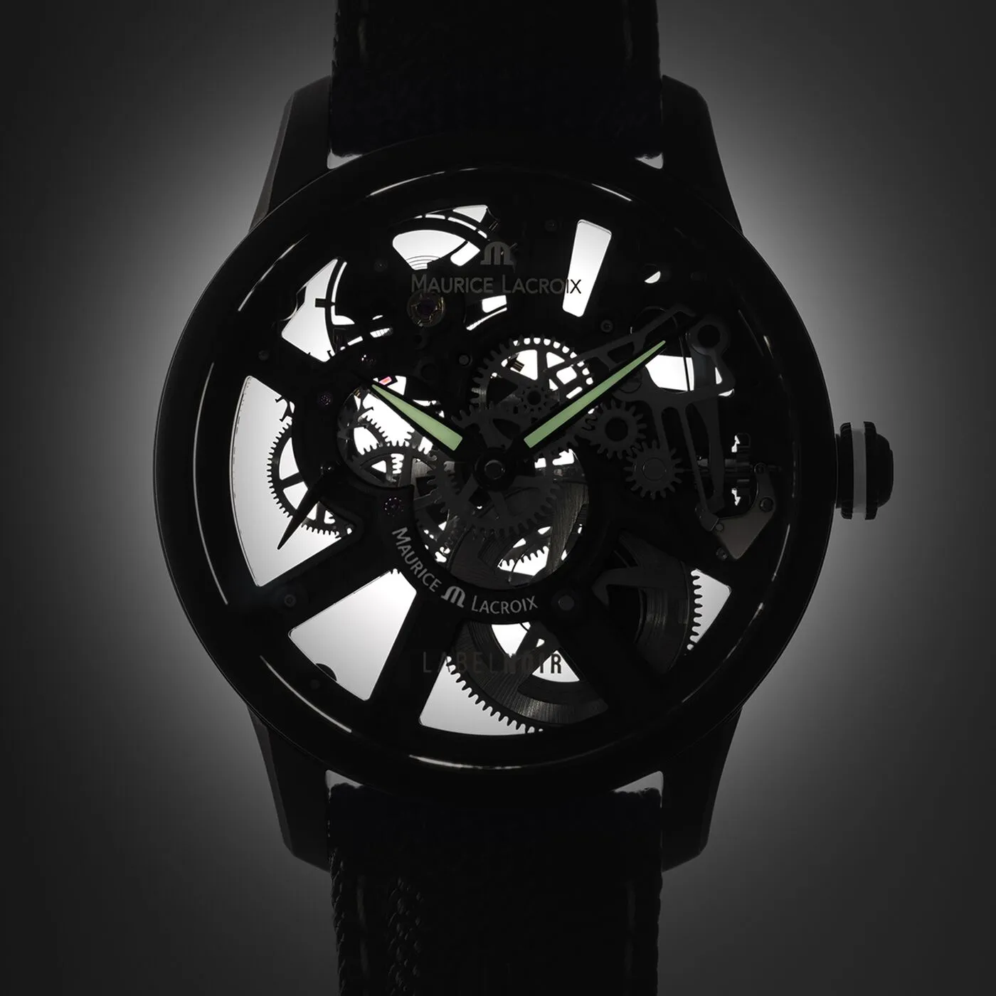 MASTERPIECE SKELETON MAURICE LACROIX x LABEL NOIR LIMITED EDITION