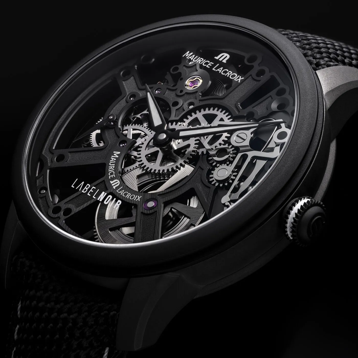 MASTERPIECE SKELETON MAURICE LACROIX x LABEL NOIR LIMITED EDITION
