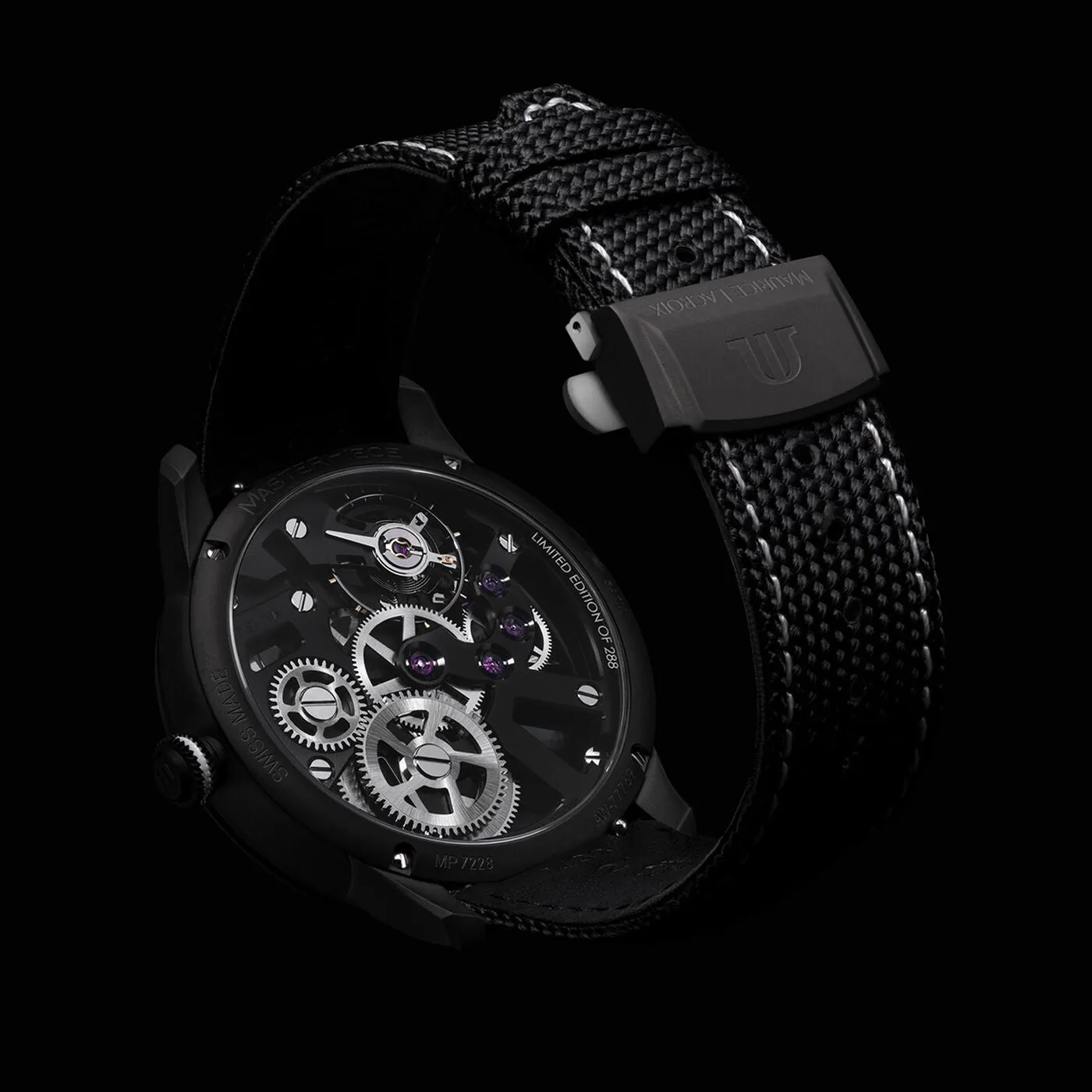 MASTERPIECE SKELETON MAURICE LACROIX x LABEL NOIR LIMITED EDITION