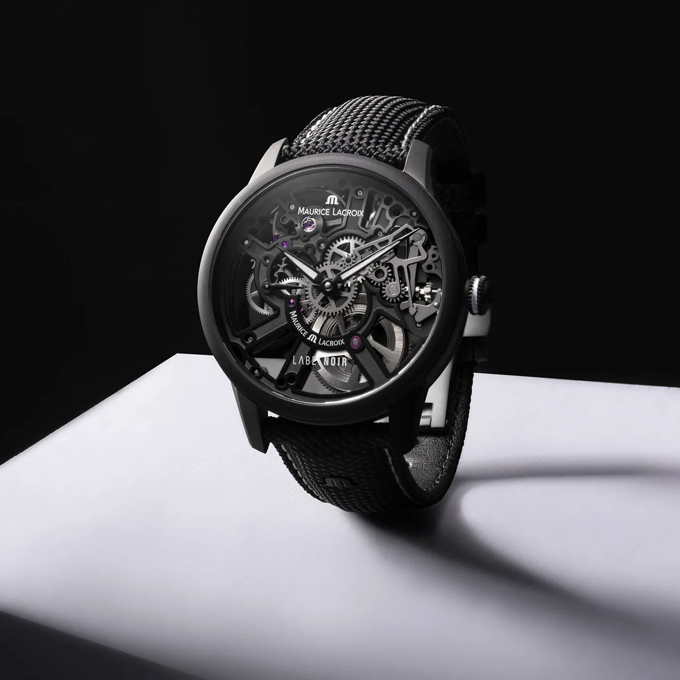 MASTERPIECE SKELETON MAURICE LACROIX x LABEL NOIR LIMITED EDITION