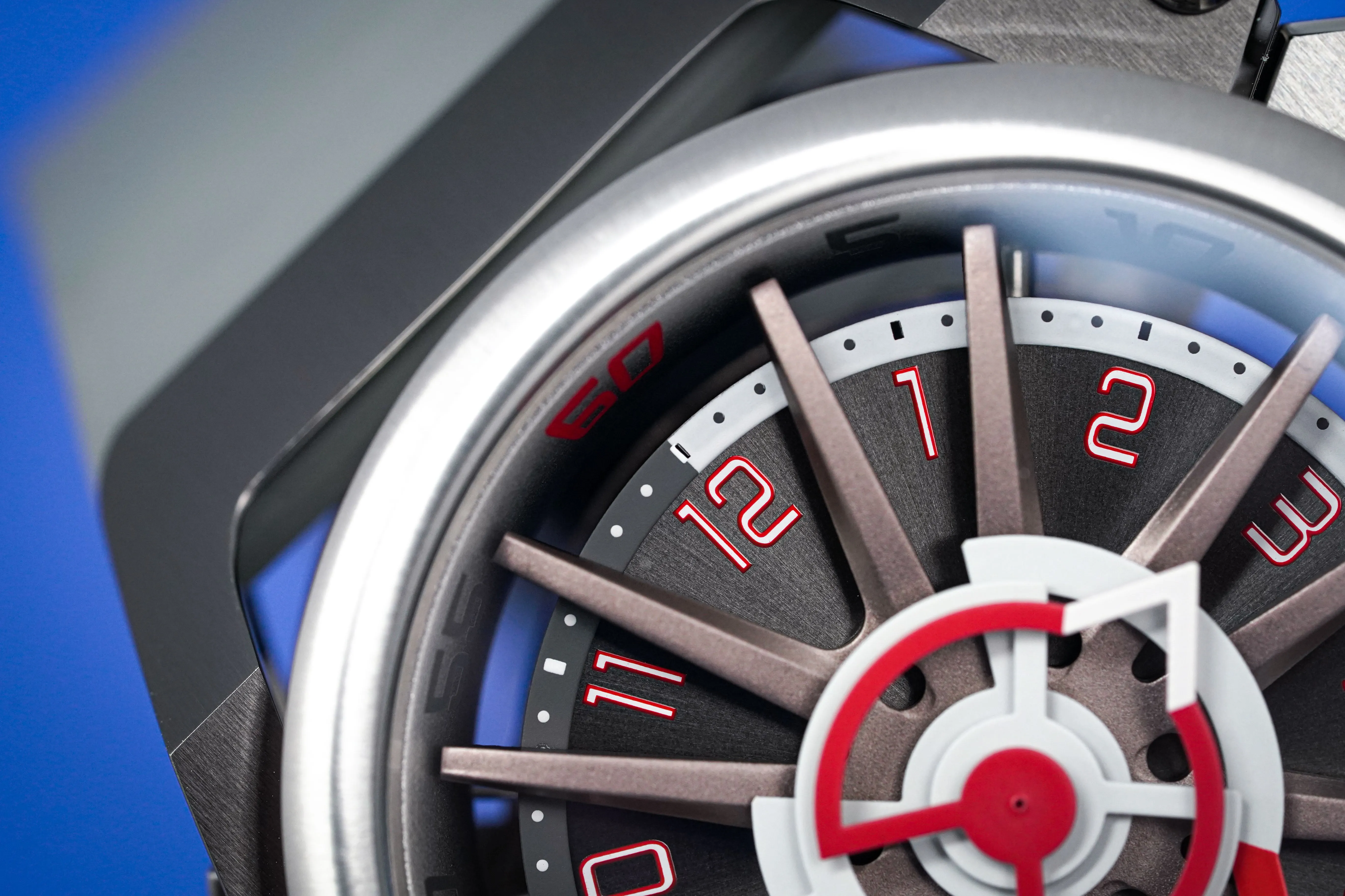 Mazzucato Reversible Watch RIM Grey