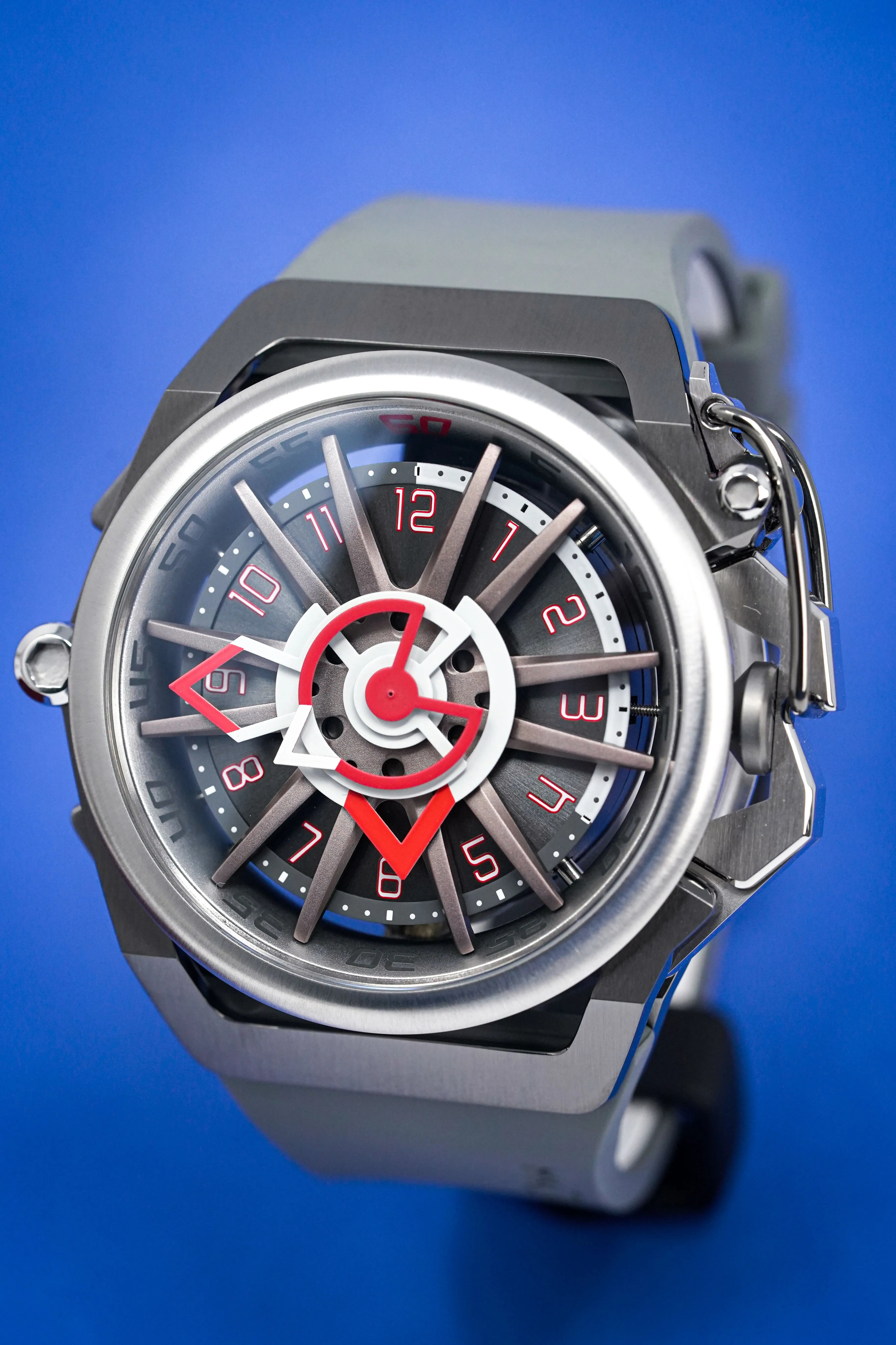 Mazzucato Reversible Watch RIM Grey