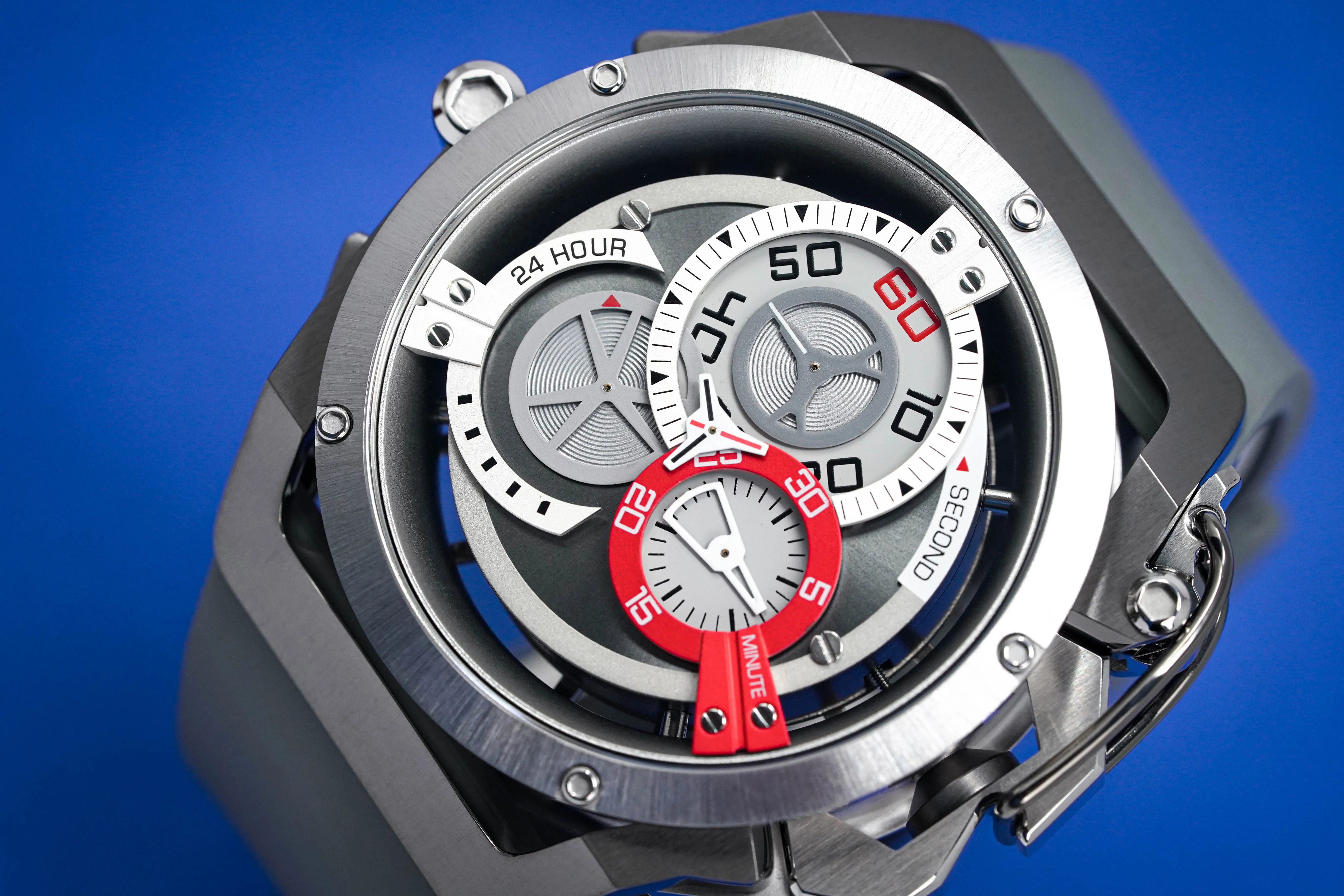 Mazzucato Reversible Watch RIM Grey