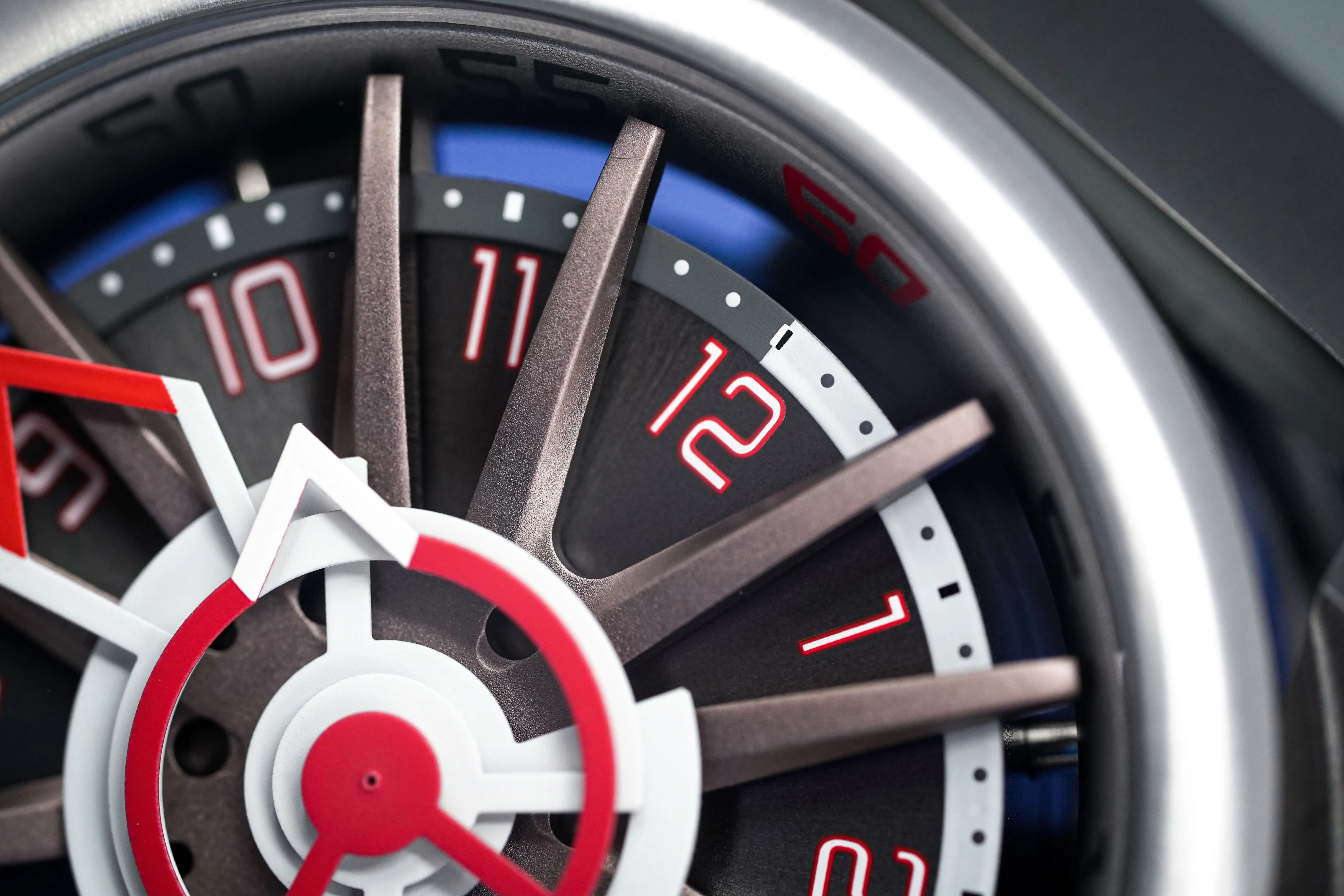 Mazzucato Reversible Watch RIM Grey