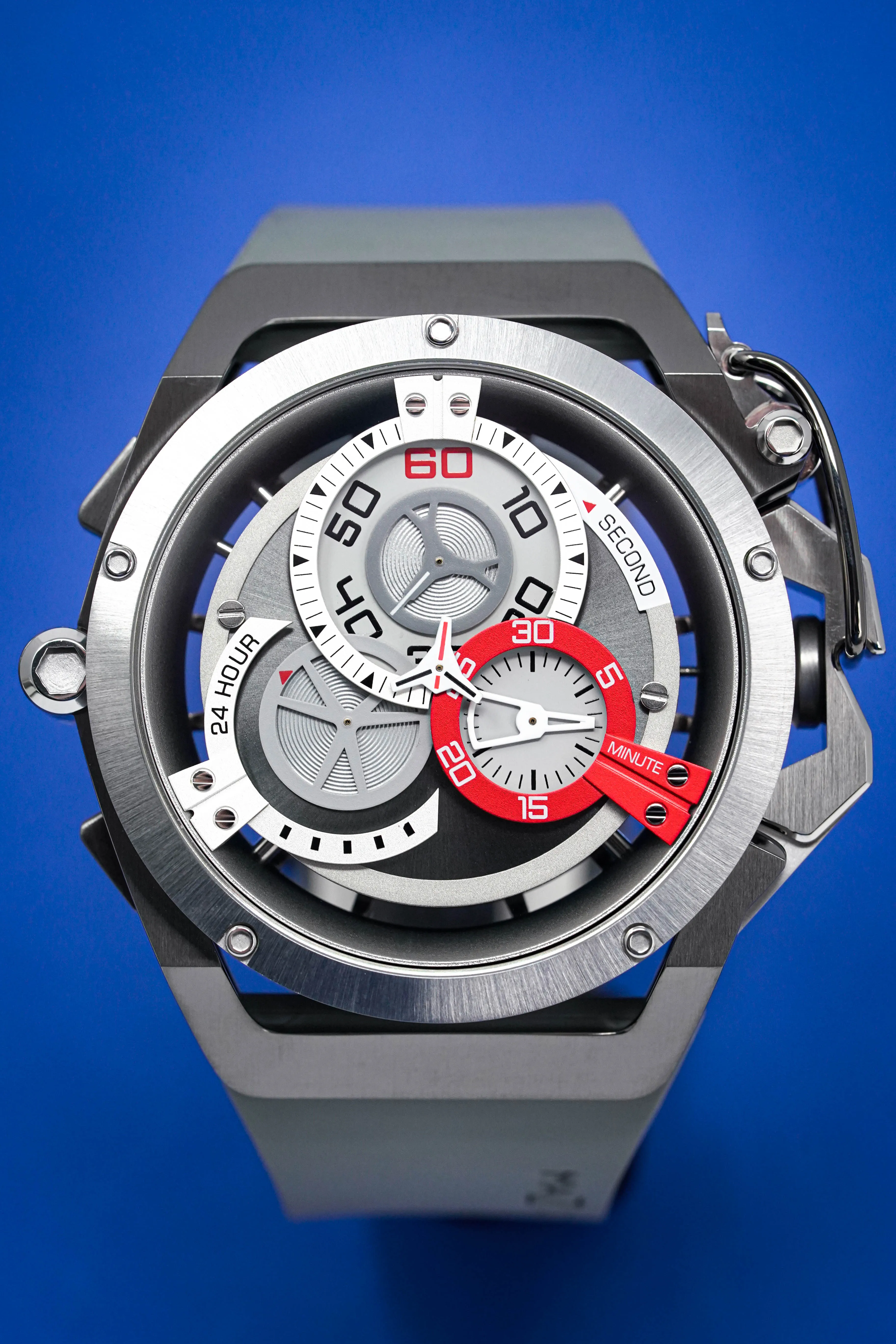 Mazzucato Reversible Watch RIM Grey