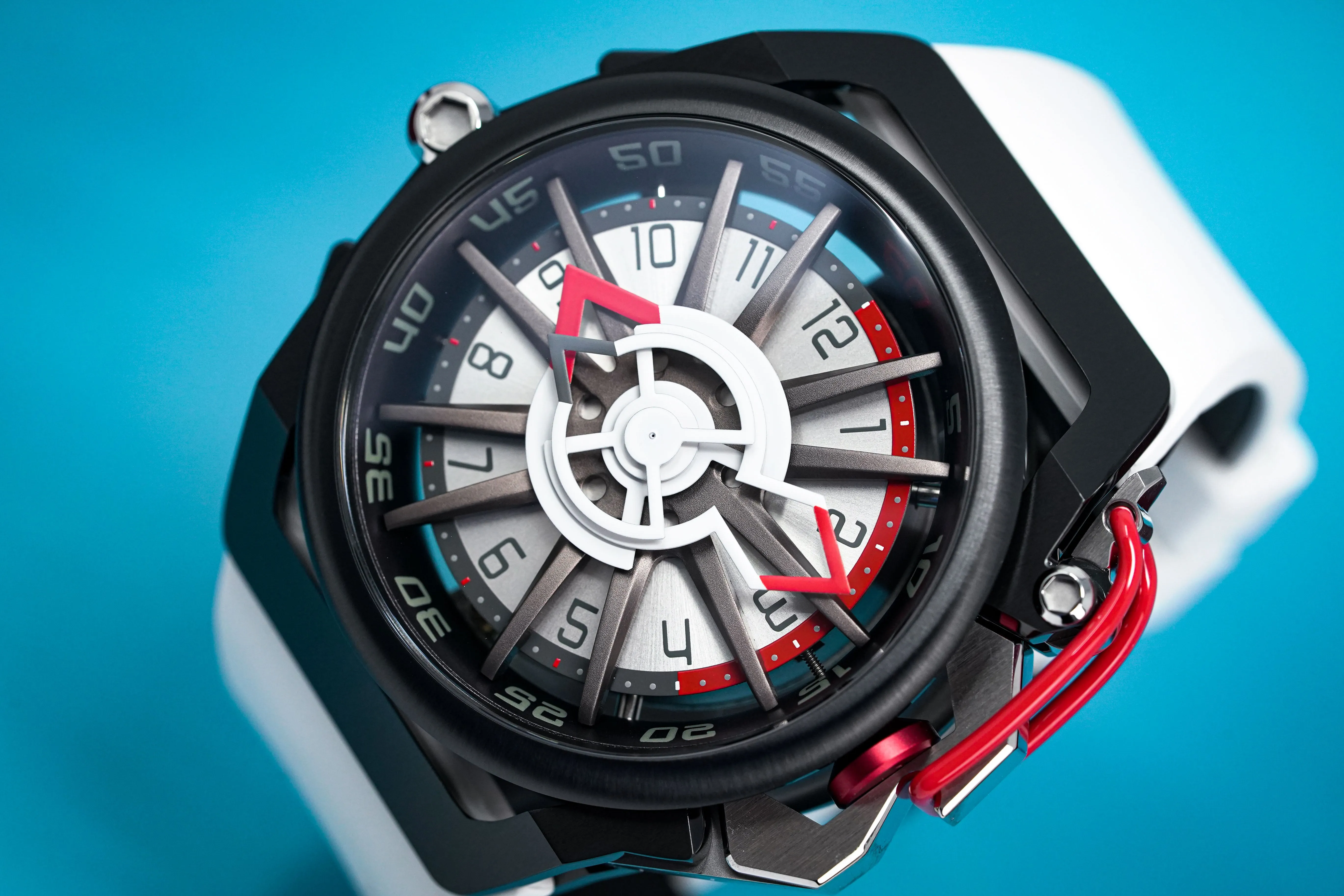 Mazzucato Reversible Watch RIM White