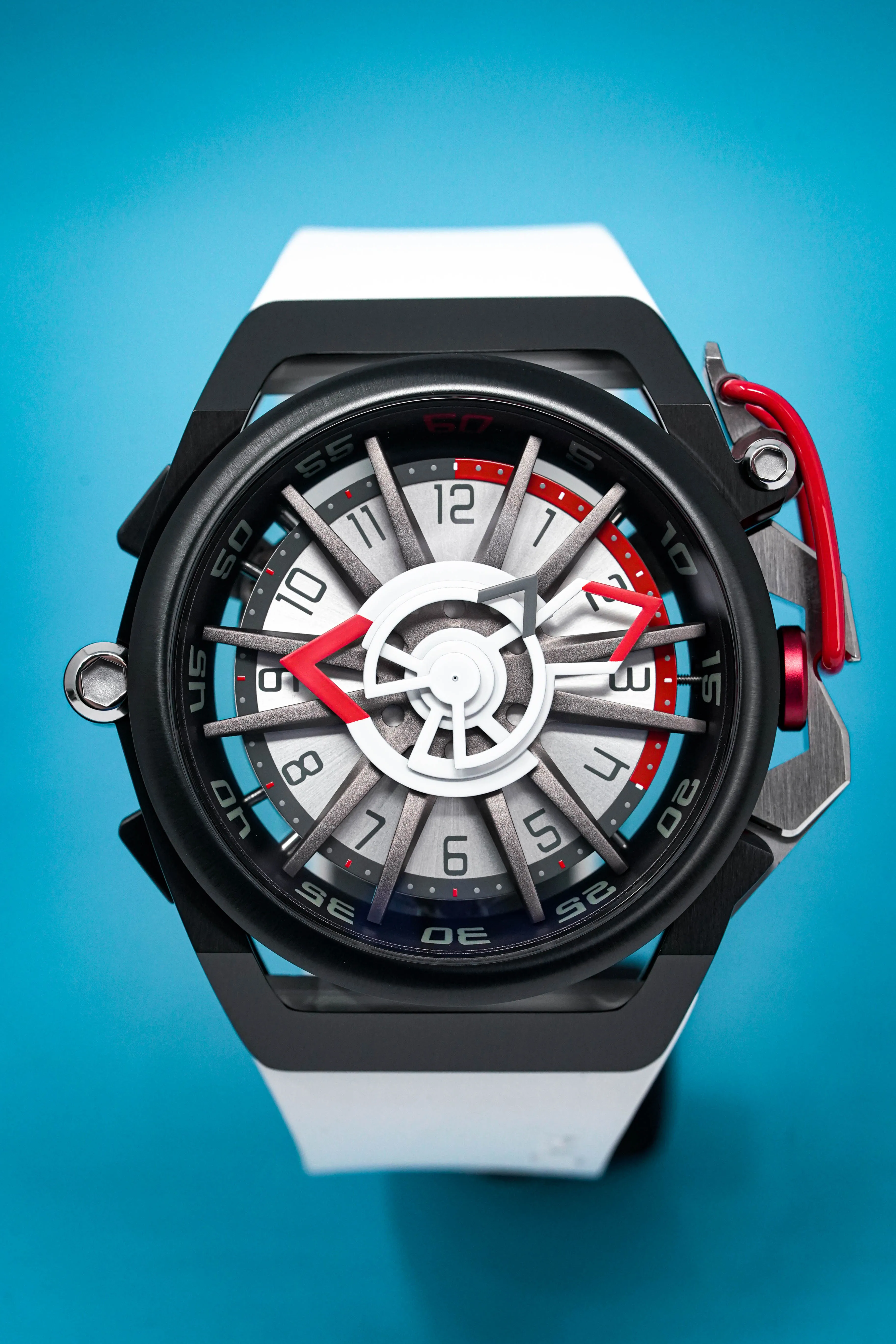 Mazzucato Reversible Watch RIM White
