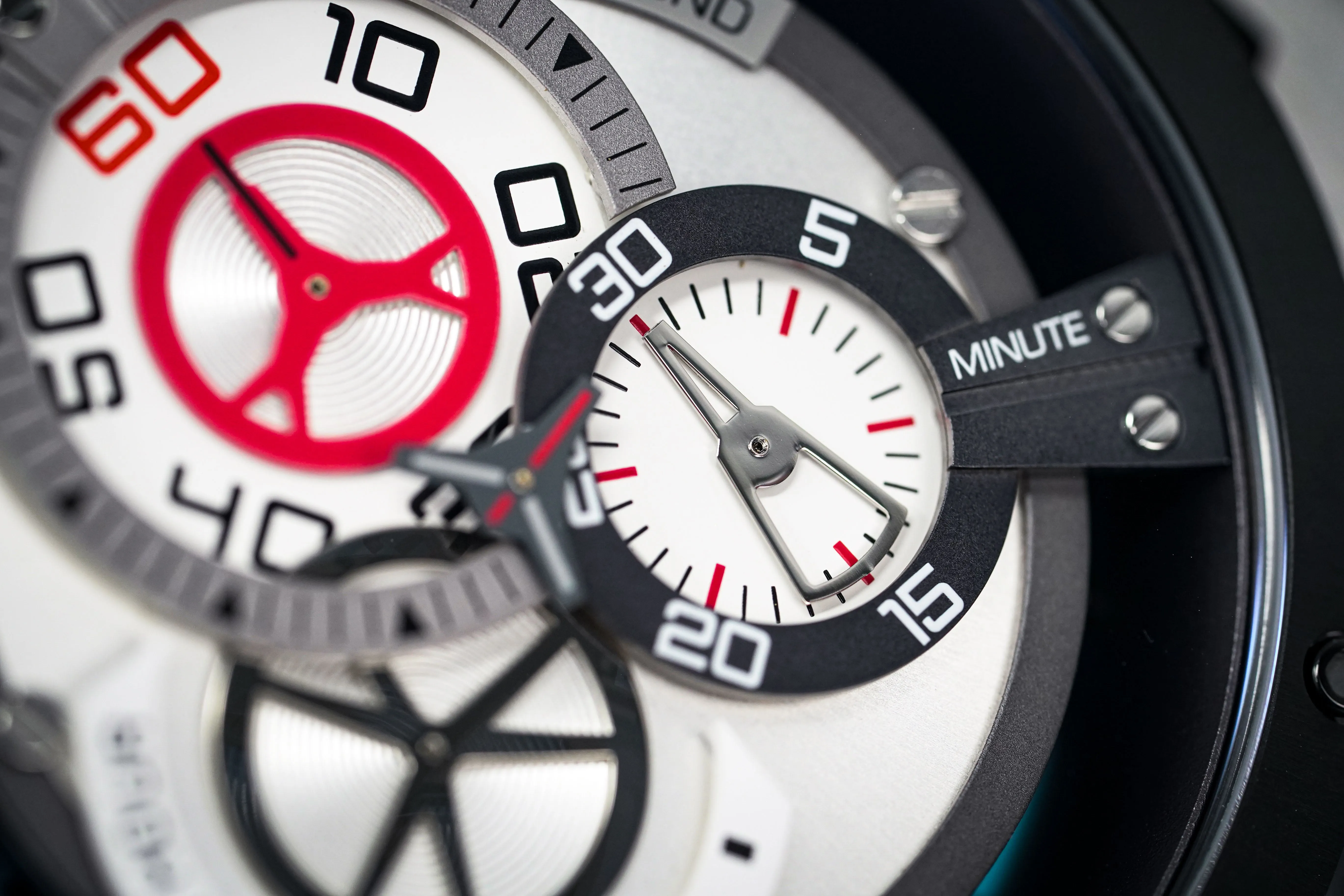 Mazzucato Reversible Watch RIM White