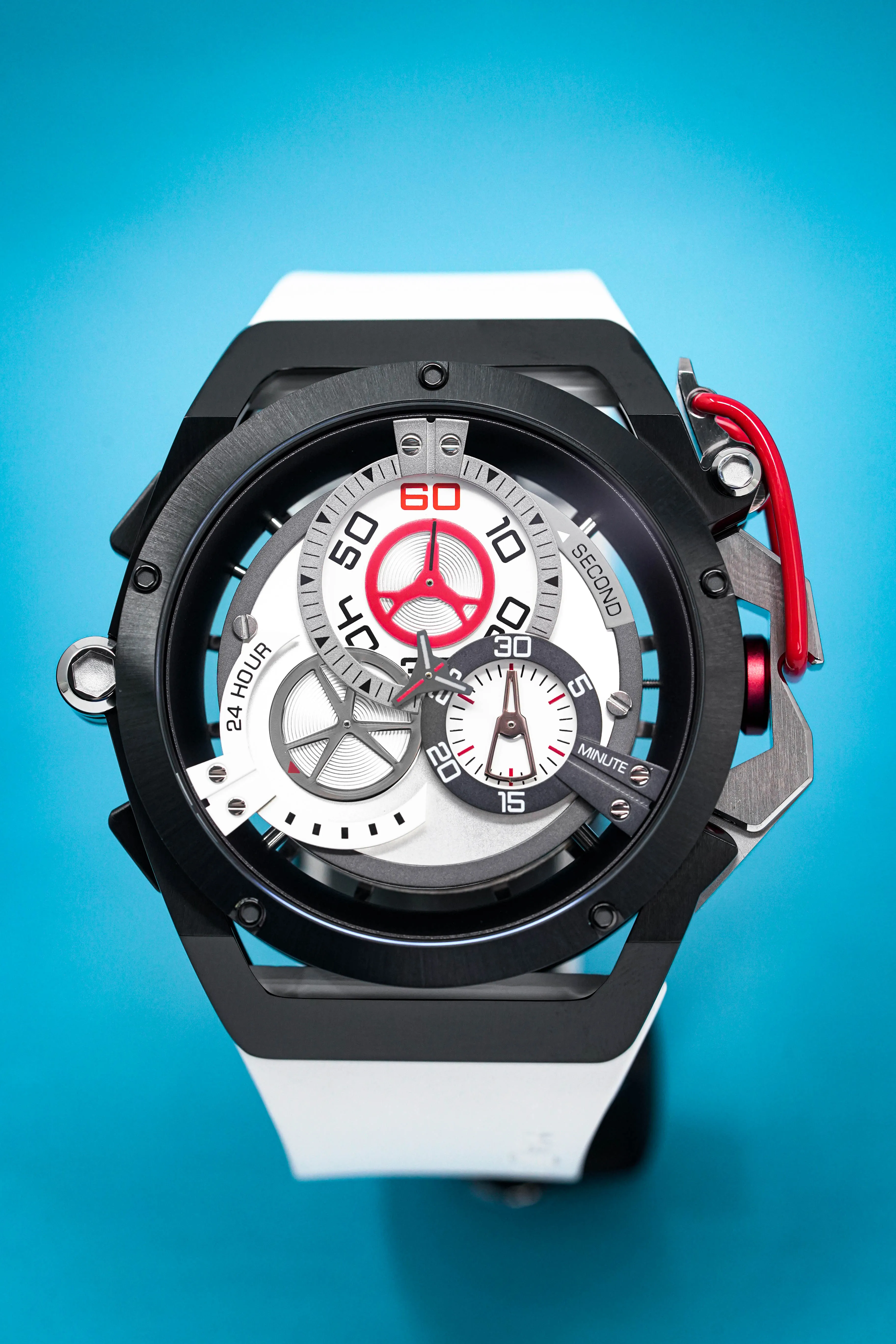 Mazzucato Reversible Watch RIM White