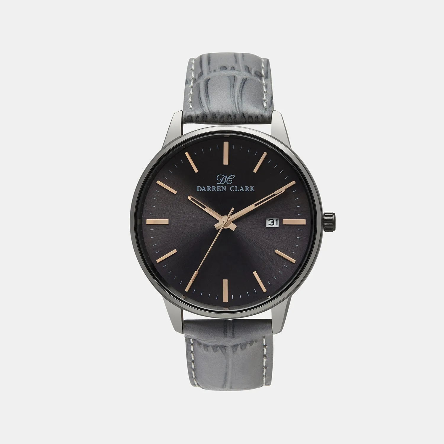 Men's Black Analog Brass Watch 1001L-L0404