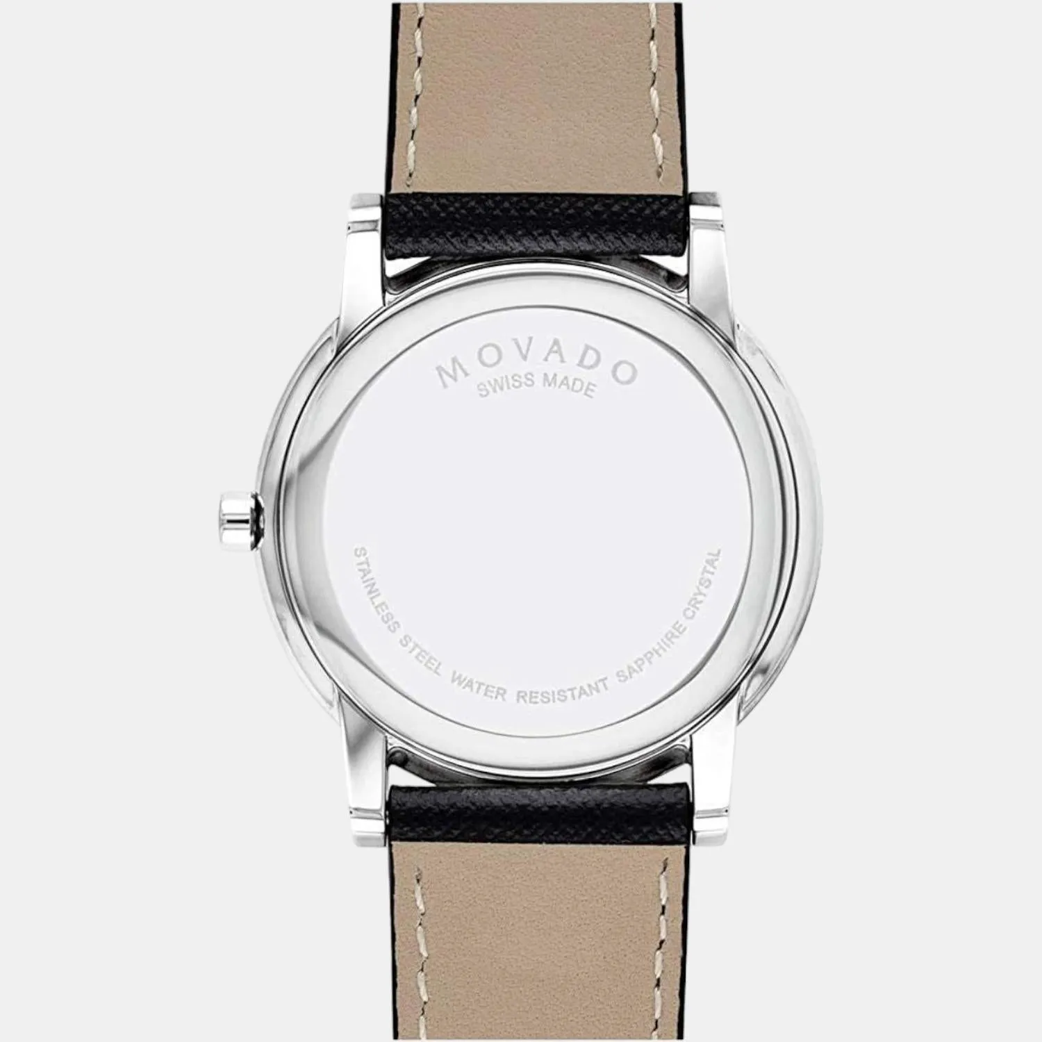 Men's Blue Analog Leather Watch 607197