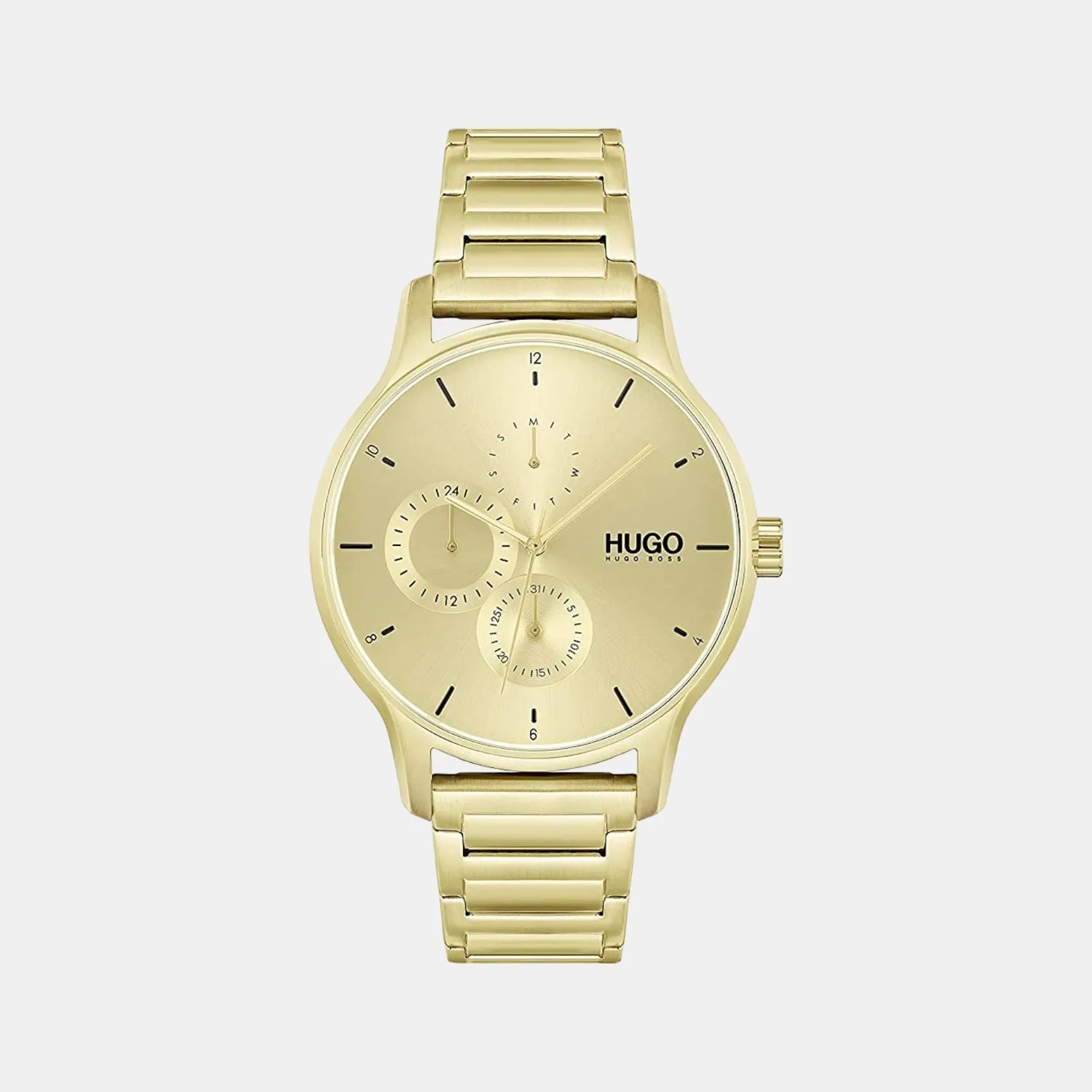 Men's Gold Stainless Steel Chronograph Watch 1530214