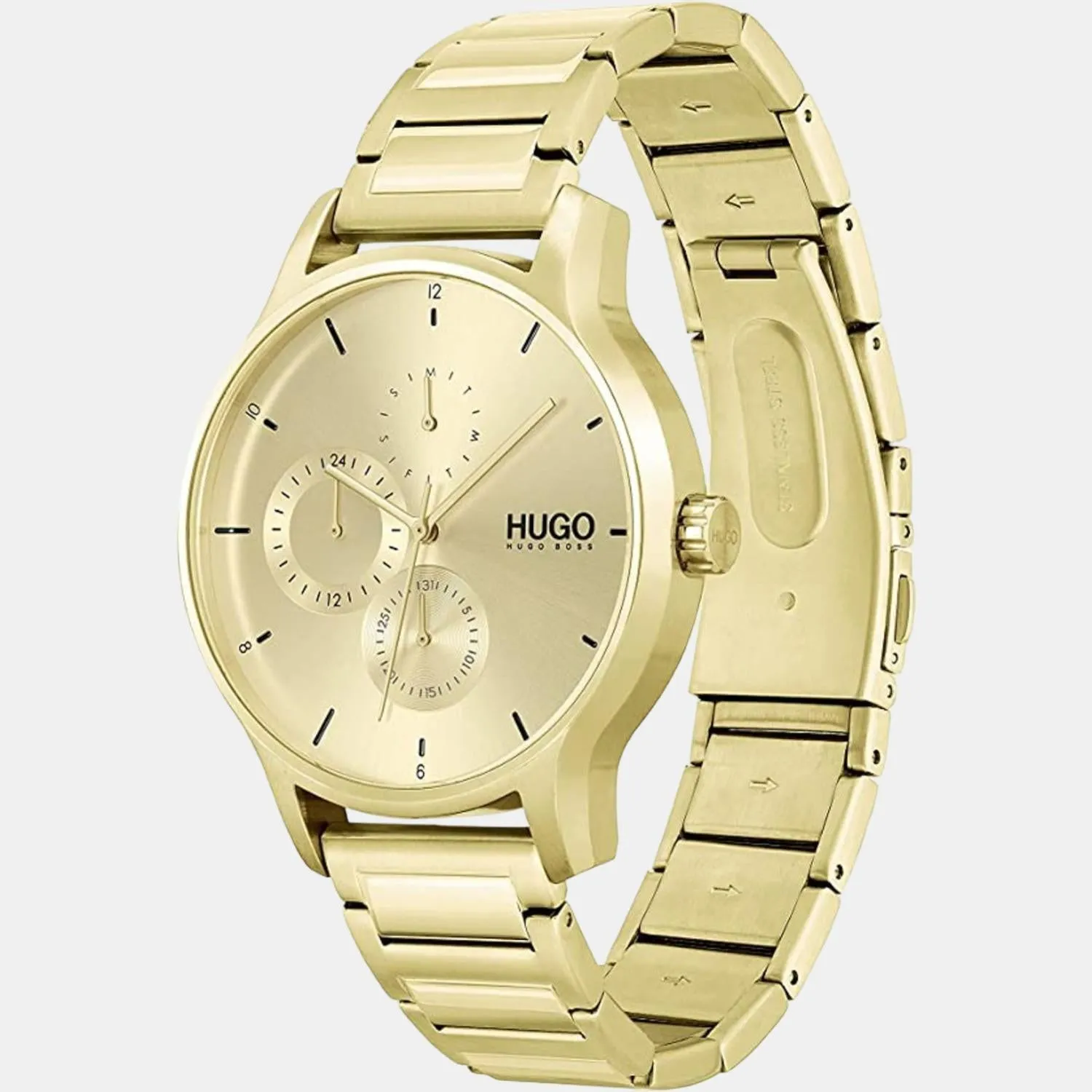 Men's Gold Stainless Steel Chronograph Watch 1530214