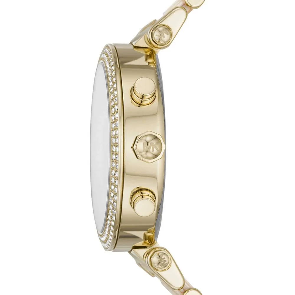 Michael Kors Parker Gold Tone Chronograph Women's Watch MK6831