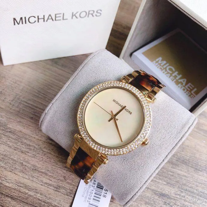 Michael Kors Parker Mother Of Pearl Dial Women's Watch MK6518