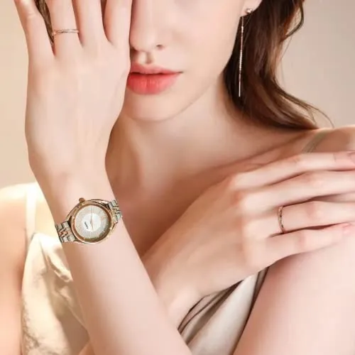 Minimalist Female Fashion Quartz Starry Sky Wrist Watch