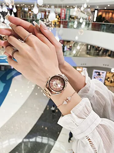 Minimalist Female Fashion Quartz Starry Sky Wrist Watch