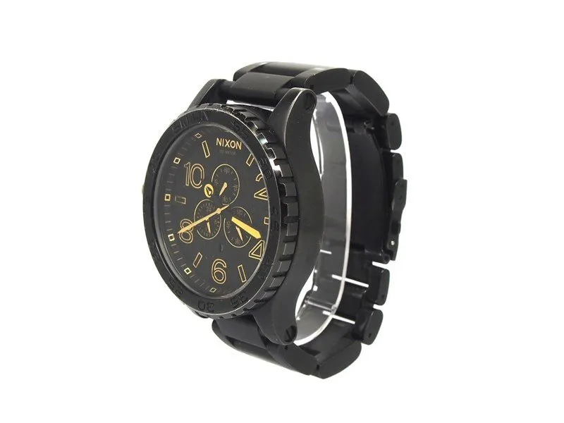 Nixon 42-20 Chrono Black Dial Chronograph Custom Solid Stainless Steel Men's Watch Men's Watch A037-1041