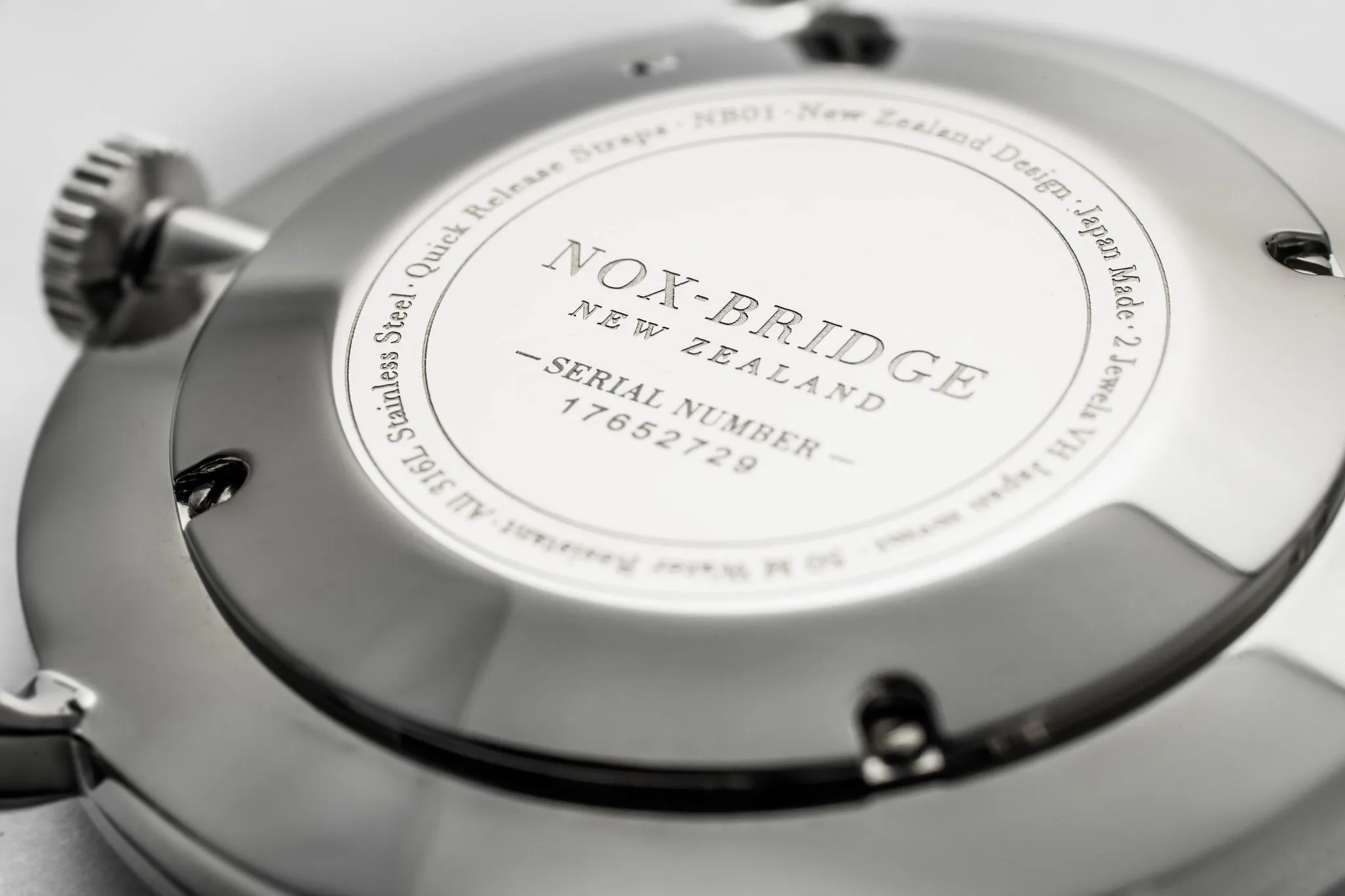Noxbridge Classic Capella Silver 41MM CS41